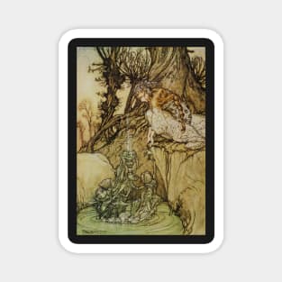 The Magic Cup - Arthur Rackham Magnet