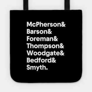 Madness // Classic Line Up List Design Tote