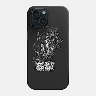 Pigeonchild Tear Black and white Phone Case