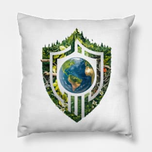 Earth day Pillow