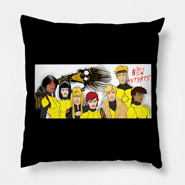 New Mutants Pillow by ChangoATX