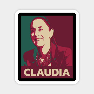 Caludia Sheinbaum Poster Magnet