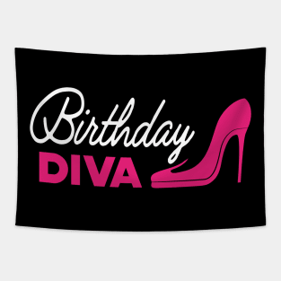 Birthday Diva Tapestry