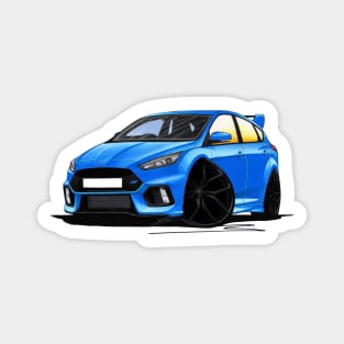 Ford Focus (Mk3) RS Blue Magnet