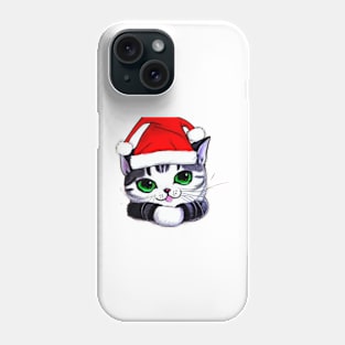 Meowy Christmas Phone Case