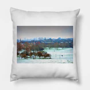 London Skyline Cityscape Primrose Hill Pillow