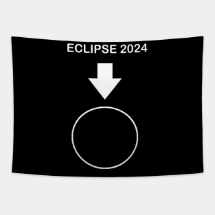 ECLIPSE 2024 SHIRT Tapestry