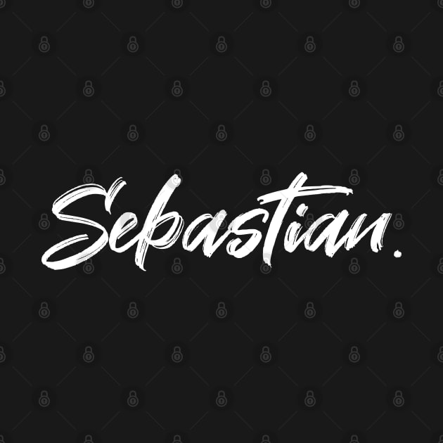 Name Boy Sebastian T-Shirt by CanCreate