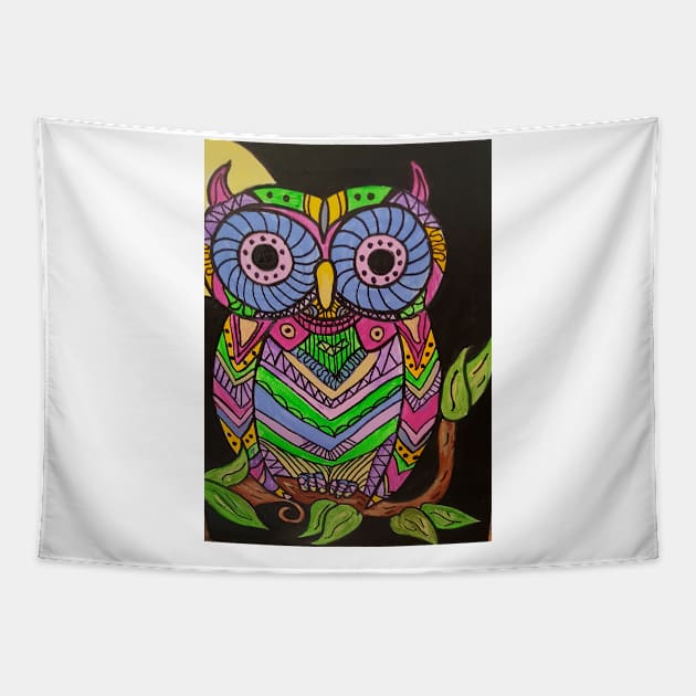 owl Tapestry by Hippiedaisy