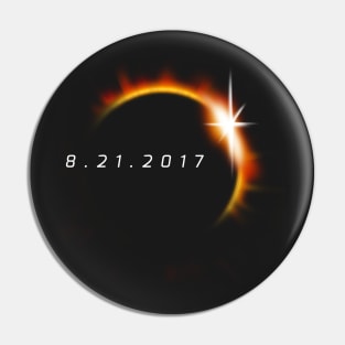 Total Solar Eclipse August 21 2017 Pin