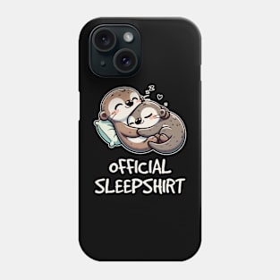 Streamside Serenity Otter's Delight, official Sleepshirt Extravaganza Phone Case