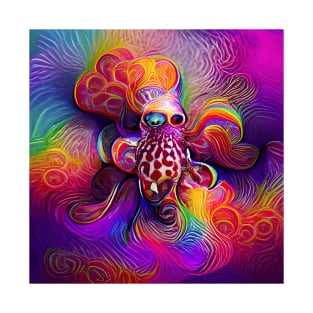 Psychedelic Octopus T-Shirt