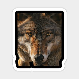 Wolf Moonlit Mysteries Magnet