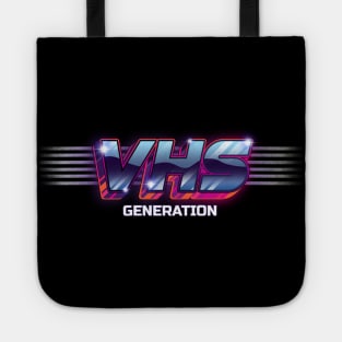 VHS Generation T-Shirt Retro 80s Style Tote