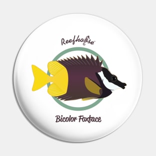 Bicolor Foxface Pin