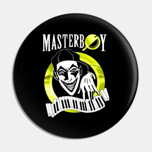 Masterboy - Dance 90's golden yellow collector edition Pin