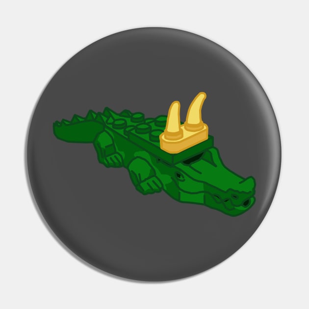 Alligator Loki Variant Pin by Fluctuate