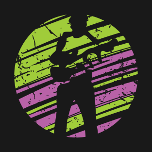 Modern Style Guitar Player T-Shirt