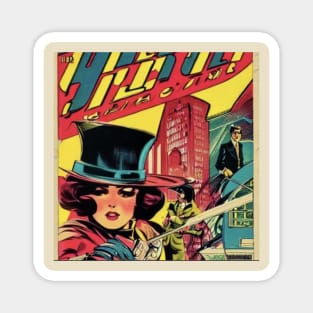 Retro Comic Art Magnet