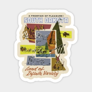 Vintage South Dakota Magnet