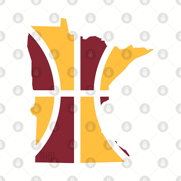 Minnesota Basketball by And1Designs