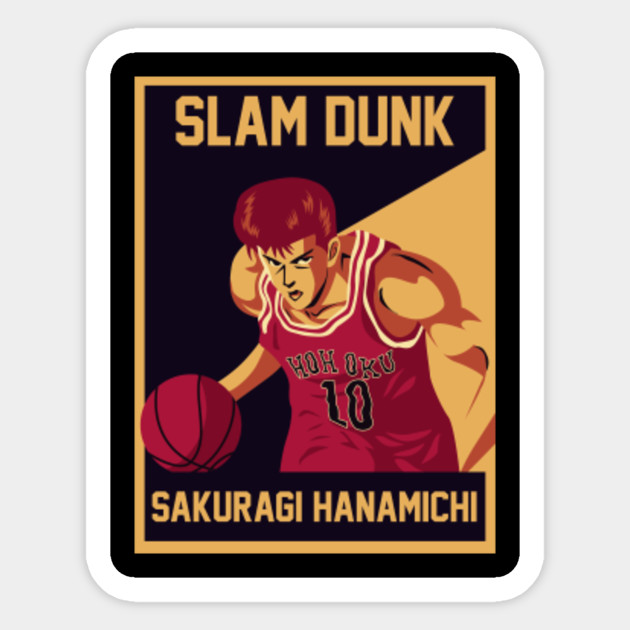 Wallpaper Slam Dunk Sakuragi Hanamichi Sakuragi Hanamichi Sticker Desktop Wallpaper Free