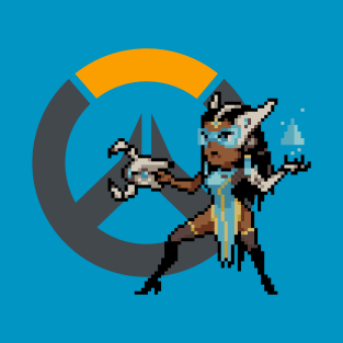 Overwatch - 16-Bit Symmetra W/ Logo T-Shirt