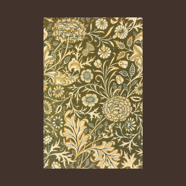 Cherwell by William Morris, Vintage Textile At by MasterpieceCafe