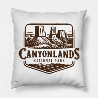 Vintage Canyonlands National Park Pillow