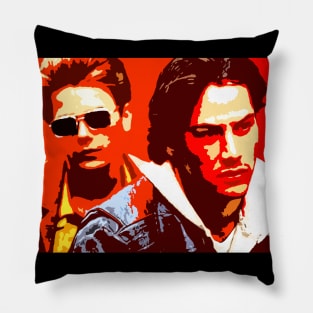 keanu reeves and river phoenix Pillow