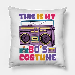 This Is My 80S Costume Pillow