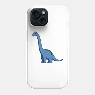 cartoon branchiosaurus Phone Case