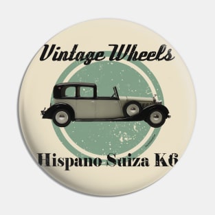 Vintage Wheels - Hispano Suiza K6 Pin