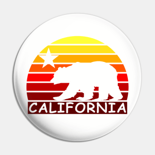 California State Sunset Pin