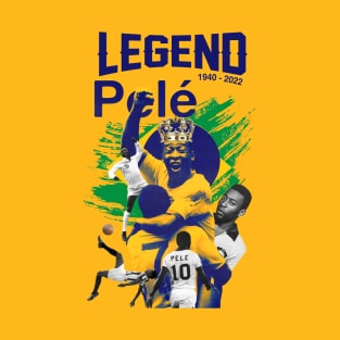 Pelé legend forever Goat T-Shirt