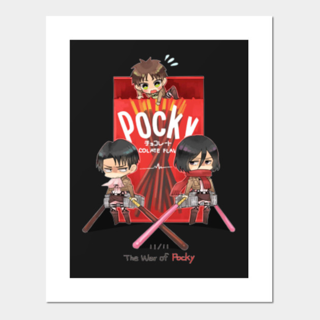 The War Of Pocky Anime Posters And Art Prints Teepublic Au