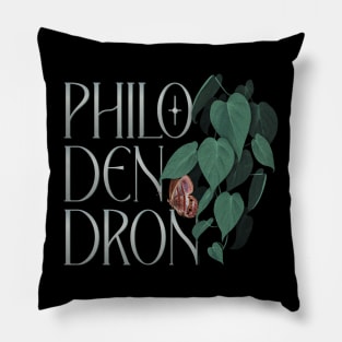 Philodendron Plant Pillow