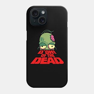 Funny Day Of The Dead Retro Zombie Cartoon Parody Phone Case