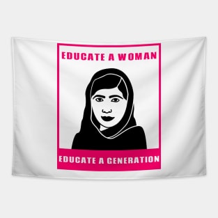 Educate a Woman Educate a Generation Tapestry