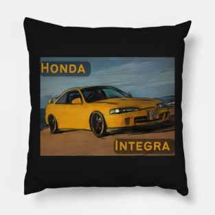 JDM Honda Integra - Cartoon Design Pillow