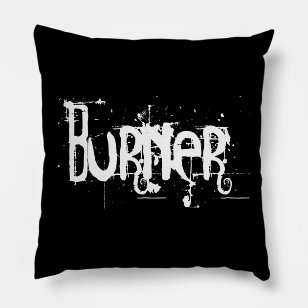 metal Burner Pillow by Alfabeth Kids