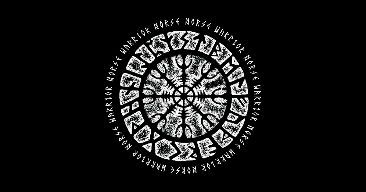 Norse Warrior - Norse Symbol - Sticker | TeePublic