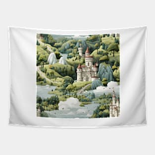 Castles Pattern 5 Tapestry