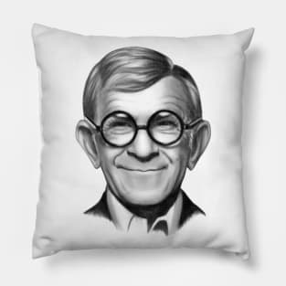 Portrait of George Burns Pillow