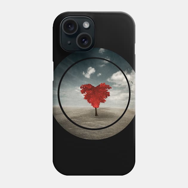 Heart Tree - Love grows everywhere Phone Case by DyrkWyst