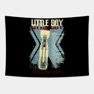 Little Boy Bomb Tapestry