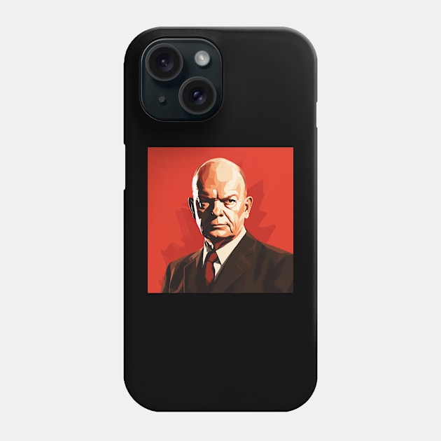 Dwight D. Eisenhower Phone Case by ComicsFactory