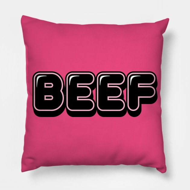 Beef Pillow by JasonLloyd