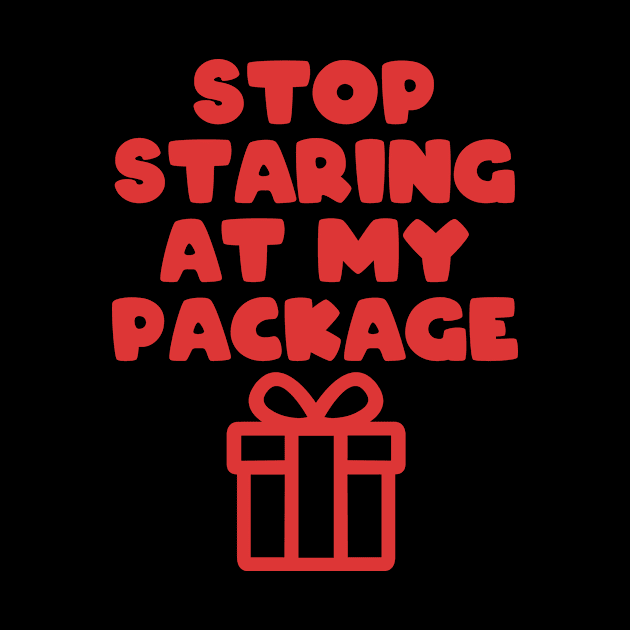 Stop staring at my package by PaletteDesigns