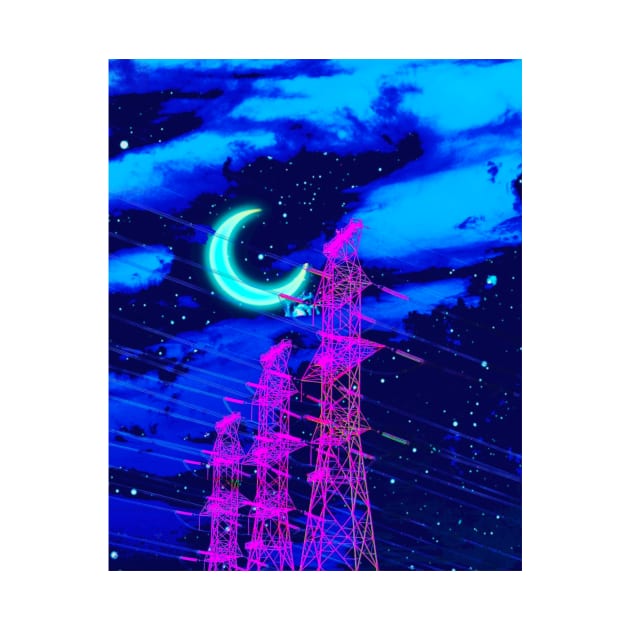 Moon Towers by lofi_retrowave